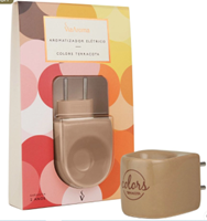 DIFUSOR ELETRICO PORCELANA BEGE - UNID