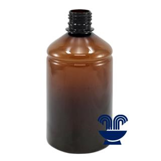 FRASCO PET 500ml garrafao ambar rosca 28