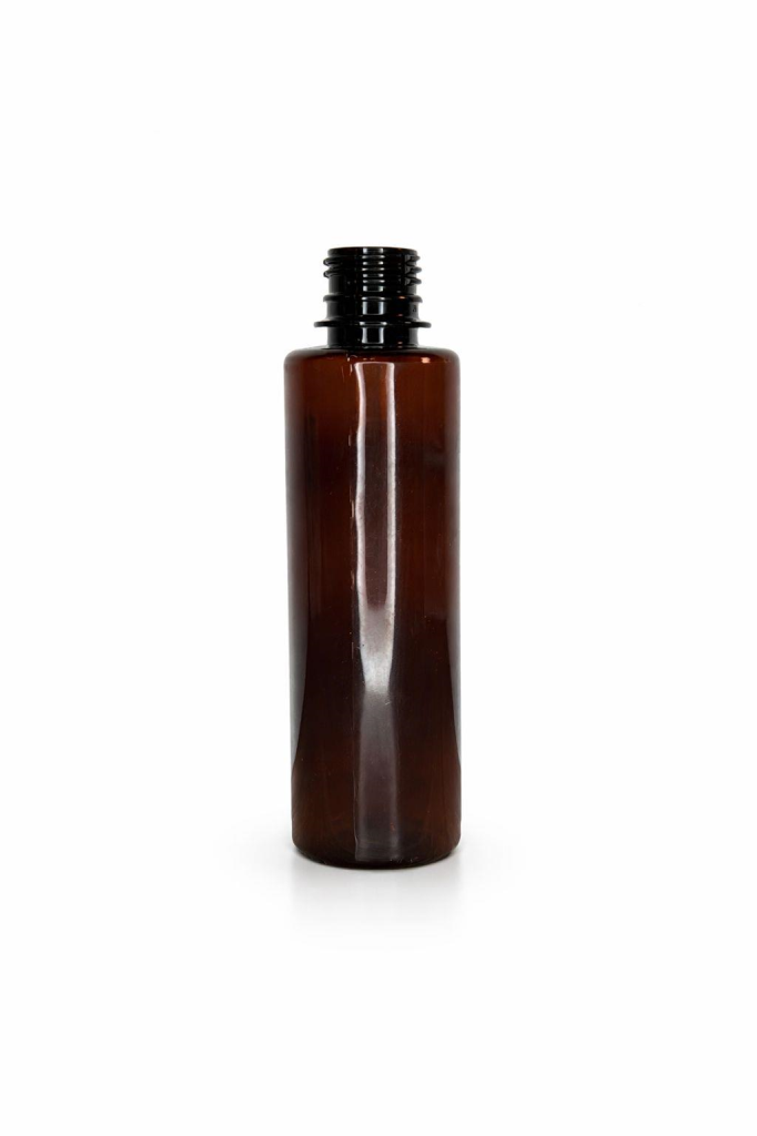 FRASCO PET 250ML OMBRO RETO AMBAR B/28