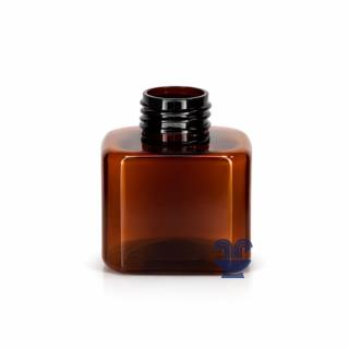 FRASCO PET 200ML CUBE AMBAR B/28
