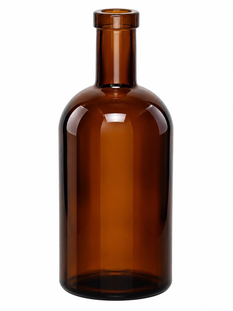 VID GARRAFA LUXO AUSTRAL AMBAR 500ML S/TP - UNID