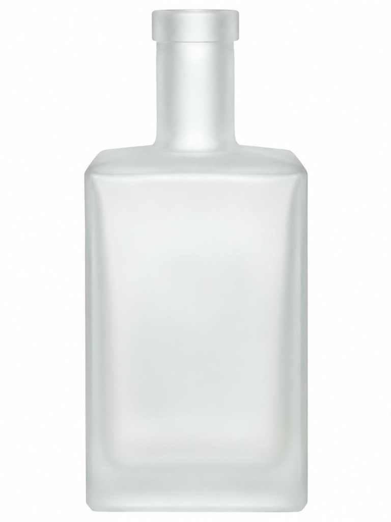 VID GARRAFA QUADRADA DIAMOND FOSCO 500ML S/ROLHA - UNID