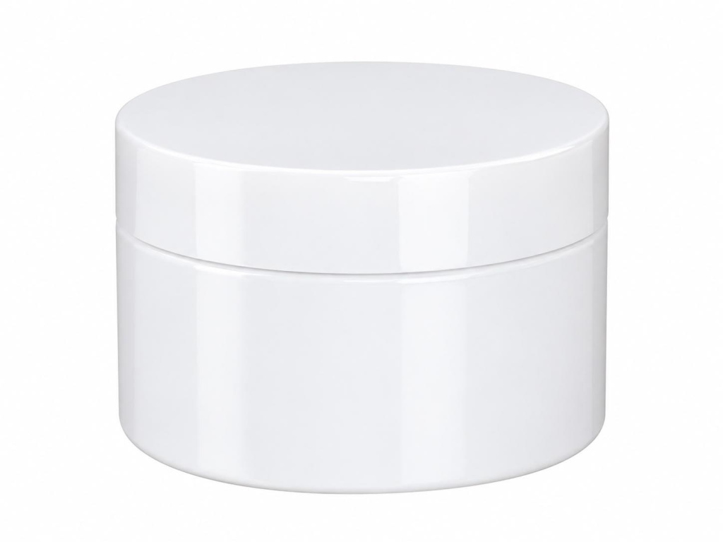 POTE PLASTICO PP BRANCO 250G  C/TP PLASTICA RN1500/BR - UNID