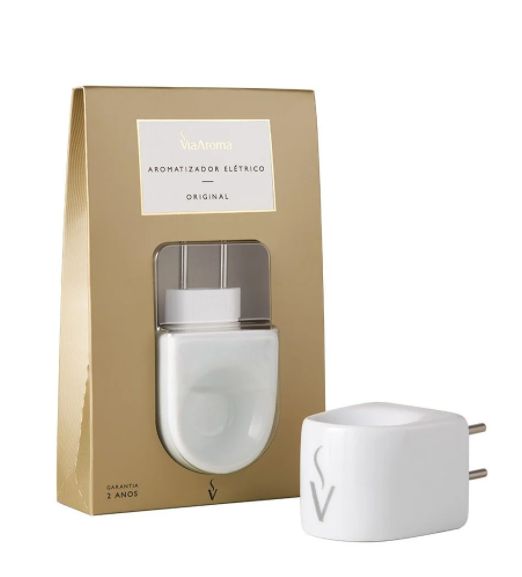 DIFUSOR ELETRICO BRANCO DE PORCELANA