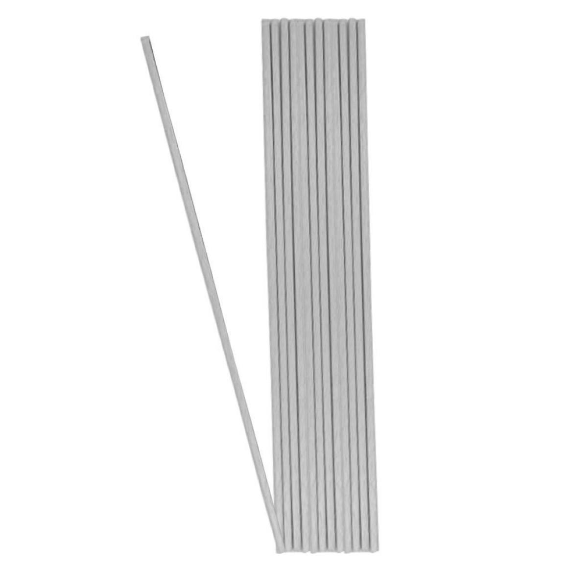 VARETA FIBRA 25CM CINZA - UNID