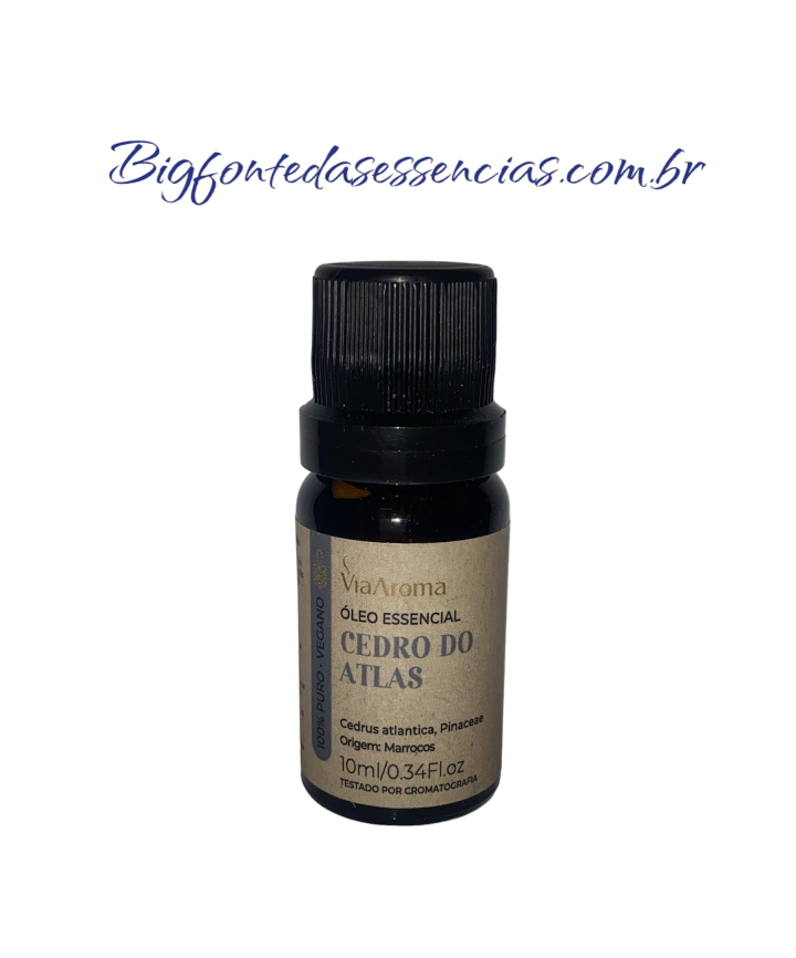 OLEO ESSENCIAL V A CEDRO DO ATLAS 10ML - UNID
