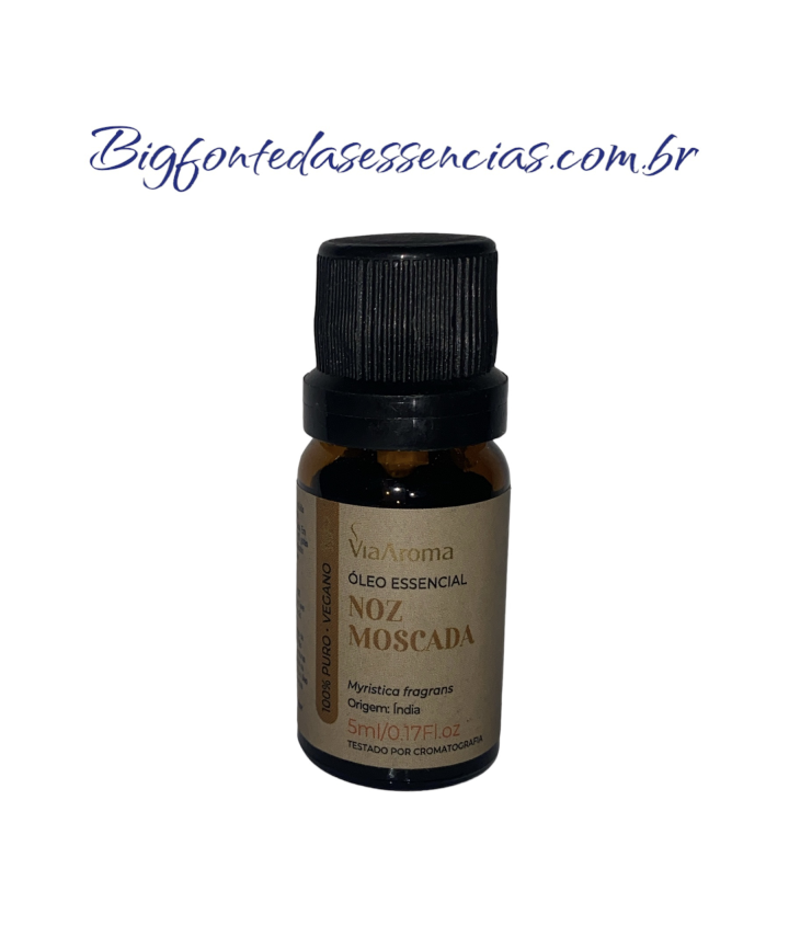 OLEO ESSENCIAL V A NOZ MOSCADA 5ML - UNID