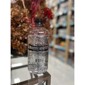 BASE P/AROMAT. C/GLITTER PRATA 900ML LIMNE - UNID