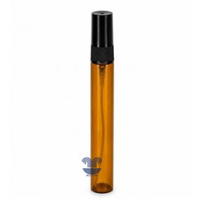 FLACONETE DE VIDRO 10ML AMBAR. C/VAL SIMPLES  WC411077 - PECA