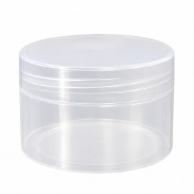 POTE PLASTICO PP TRANSPARENTE 250G  C/TP PLASTICA RN1500/TRAN - UNID
