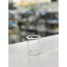 BECKER DE VIDRO GRADUADO 50ML - UNID
