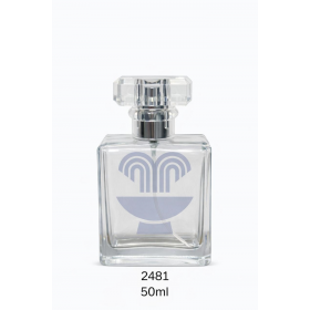 VID LOLITA 50ML TRANSPARENTE  C/SPRAY PRATA LUXO C/SOBRETAMPA REF:25166 - UNID