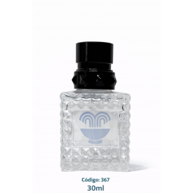 VID PERFUME VALENTINO QUADRADO 30ML C/VAL PRATA E TAMPA LUXO COBRE  UNID