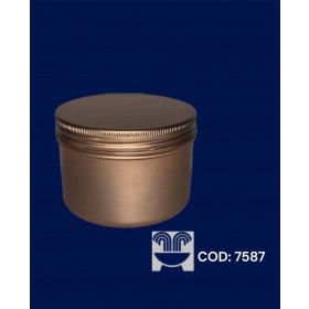 LATA DE ALUMINIO REDONDA G COBRE 150ML
