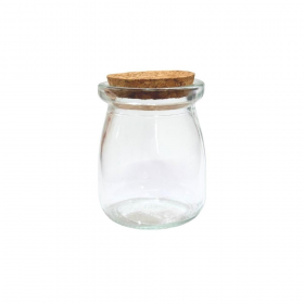 POTE DE VIDRO R.4200 MINI LEITE C/ROLHA
